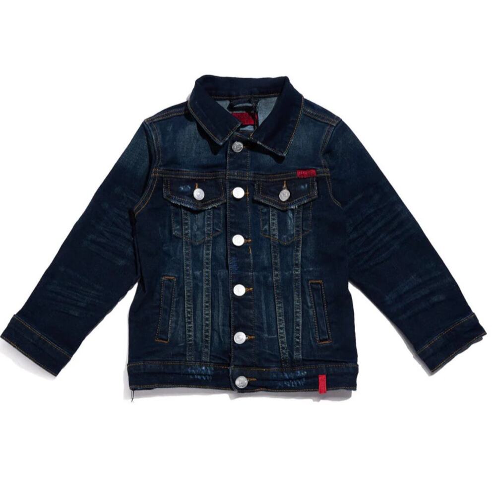 MSRP $74 Haus Damien Denim Jacket Size 2T Boys or Unisex | SAME DAY SHIP